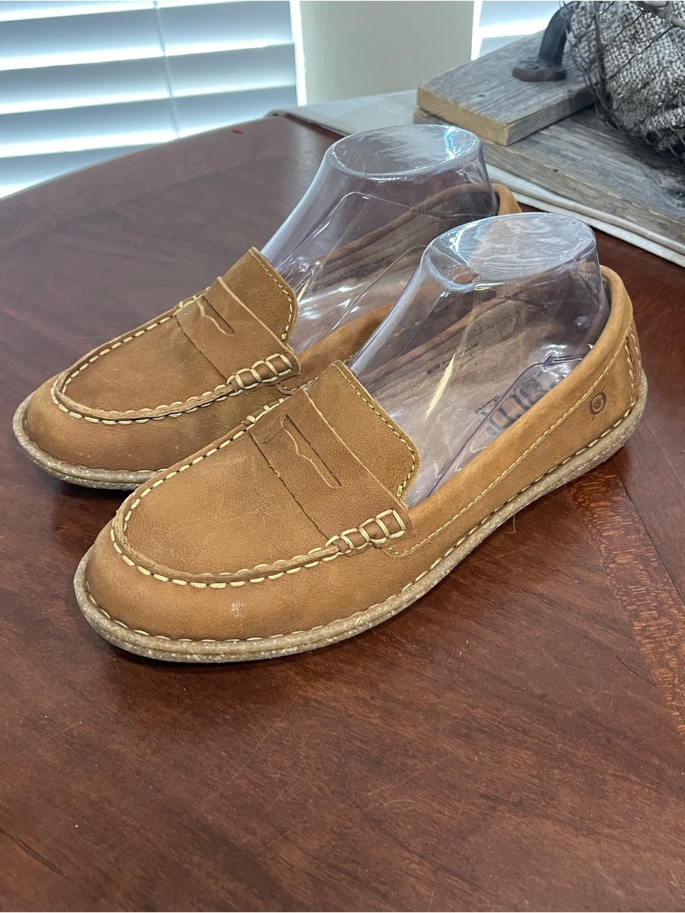 Born penny Loafers nernia leather